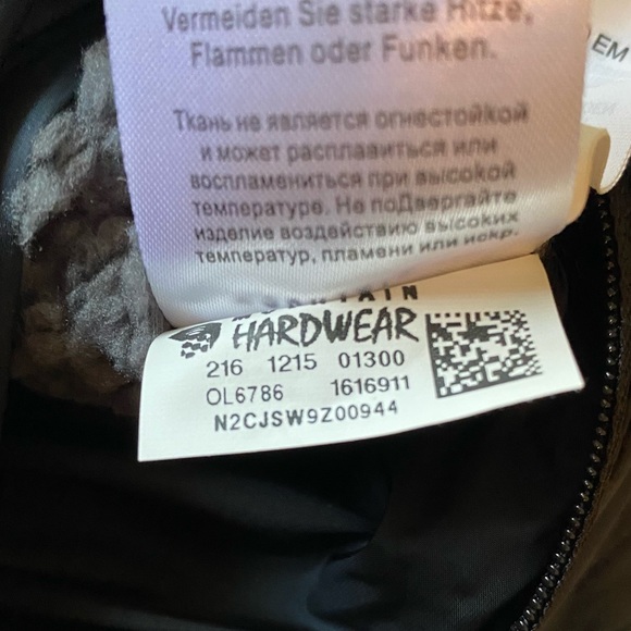 Mountain Hardwear Reversible Vest Quilted Black/Grey Sherpa Size XS - Picture 14 of 16